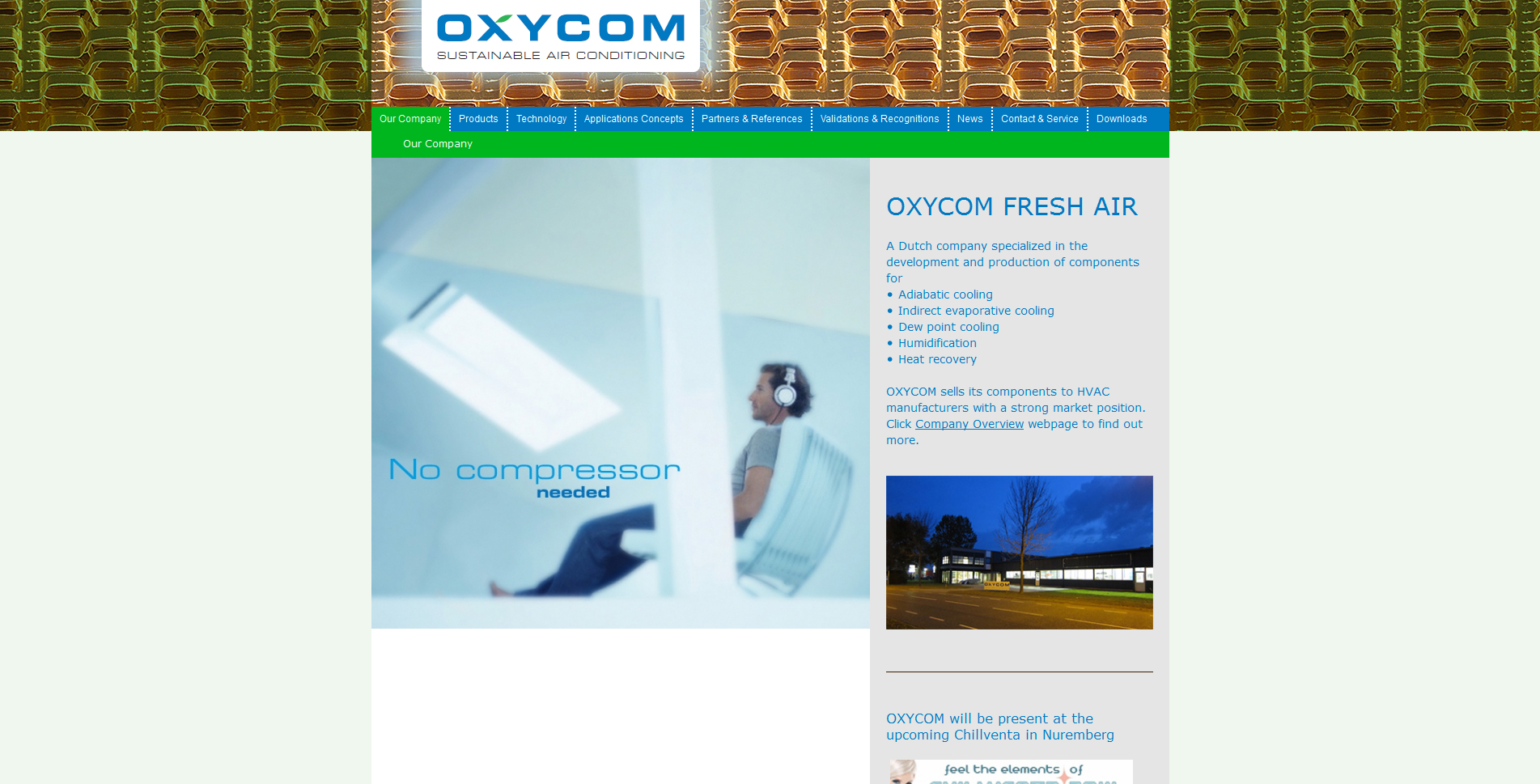 Oxycom website