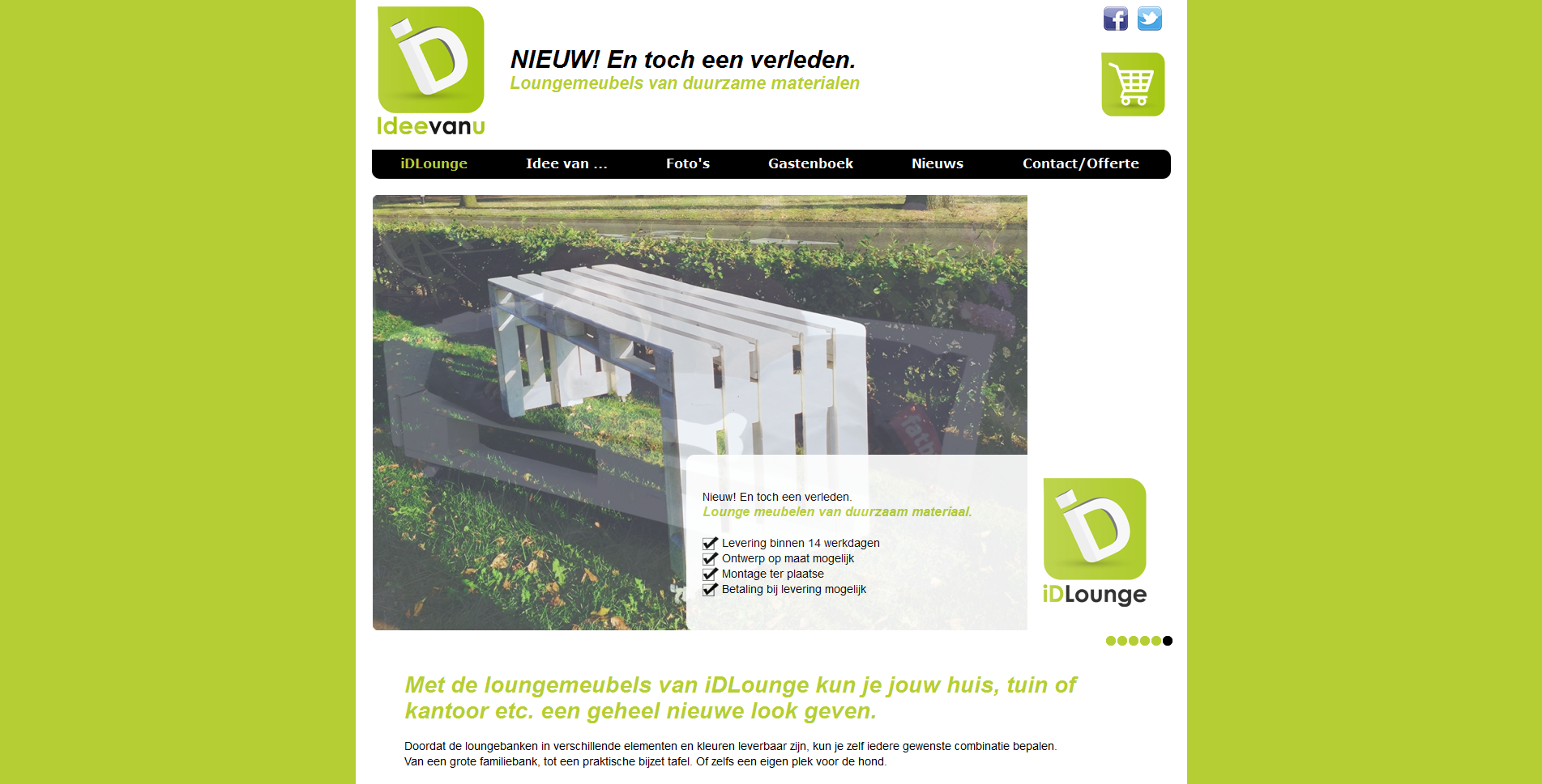 Ideevanu website